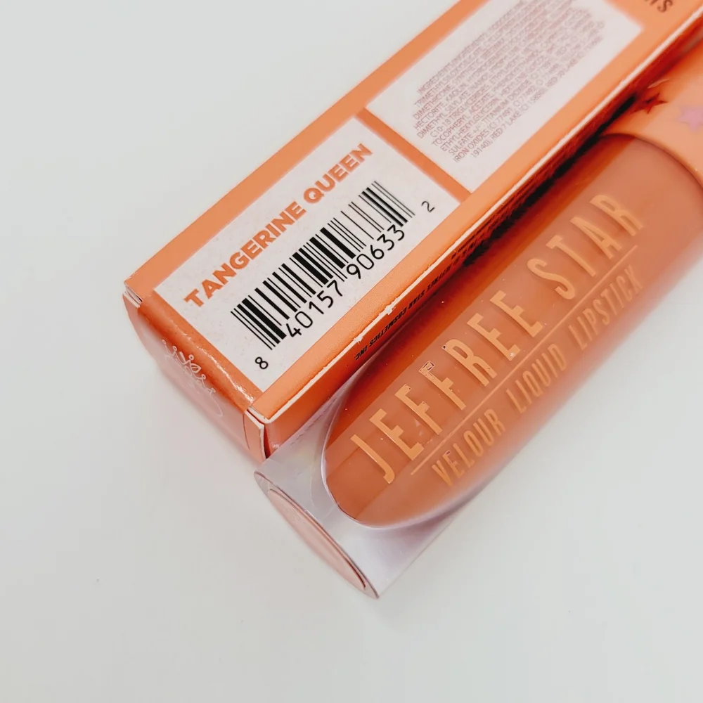 Tangerine Queen Jeffree Star Velour Liquid Lipstick Brand New in Box Authentic